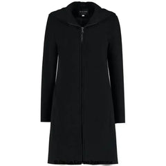Wool Blend Hooded Coat - Zip Front Winter Coat | Femstylo - Femstylo