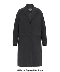 (PRE-ORDER) Womens Wool Blend Winter Warm Knee Length Coat - Femstylo