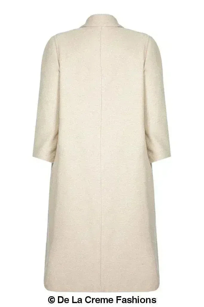 Plus Size Wool Cashmere Coat - Curve Inclusive | Femstylo - Femstylo