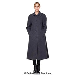 Plus Size Wool Cashmere Coat - Curve Inclusive | Femstylo - Femstylo