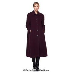 Plus Size Wool Cashmere Coat - Curve Inclusive | Femstylo - Femstylo
