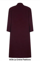 Plus Size Wool Cashmere Coat - Curve Inclusive | Femstylo - Femstylo