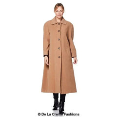Plus Size Wool Cashmere Coat - Curve Inclusive | Femstylo - Femstylo