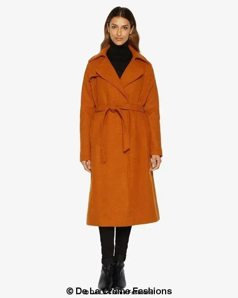 Diana Wrap Around Duster Coat - Femstylo