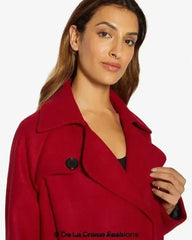 Diana Wrap Around Duster Coat - Femstylo