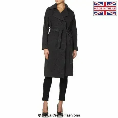 Diana Wrap Around Duster Coat - Femstylo