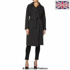 Diana Wrap Around Duster Coat - Femstylo
