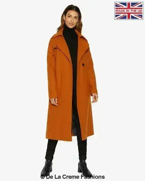 Diana Wrap Around Duster Coat - Femstylo