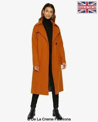 Diana Wrap Around Duster Coat - Femstylo