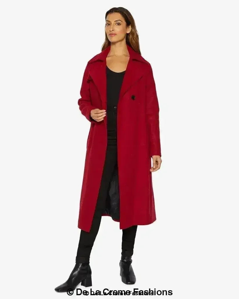 Diana Wrap Around Duster Coat - Femstylo