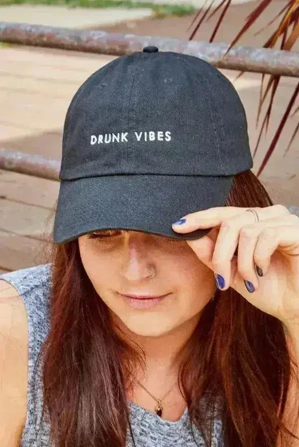 Bride Vibes | Drunk Vibes | Party Vibes - Bachelorette party dad hats - Femstylo
