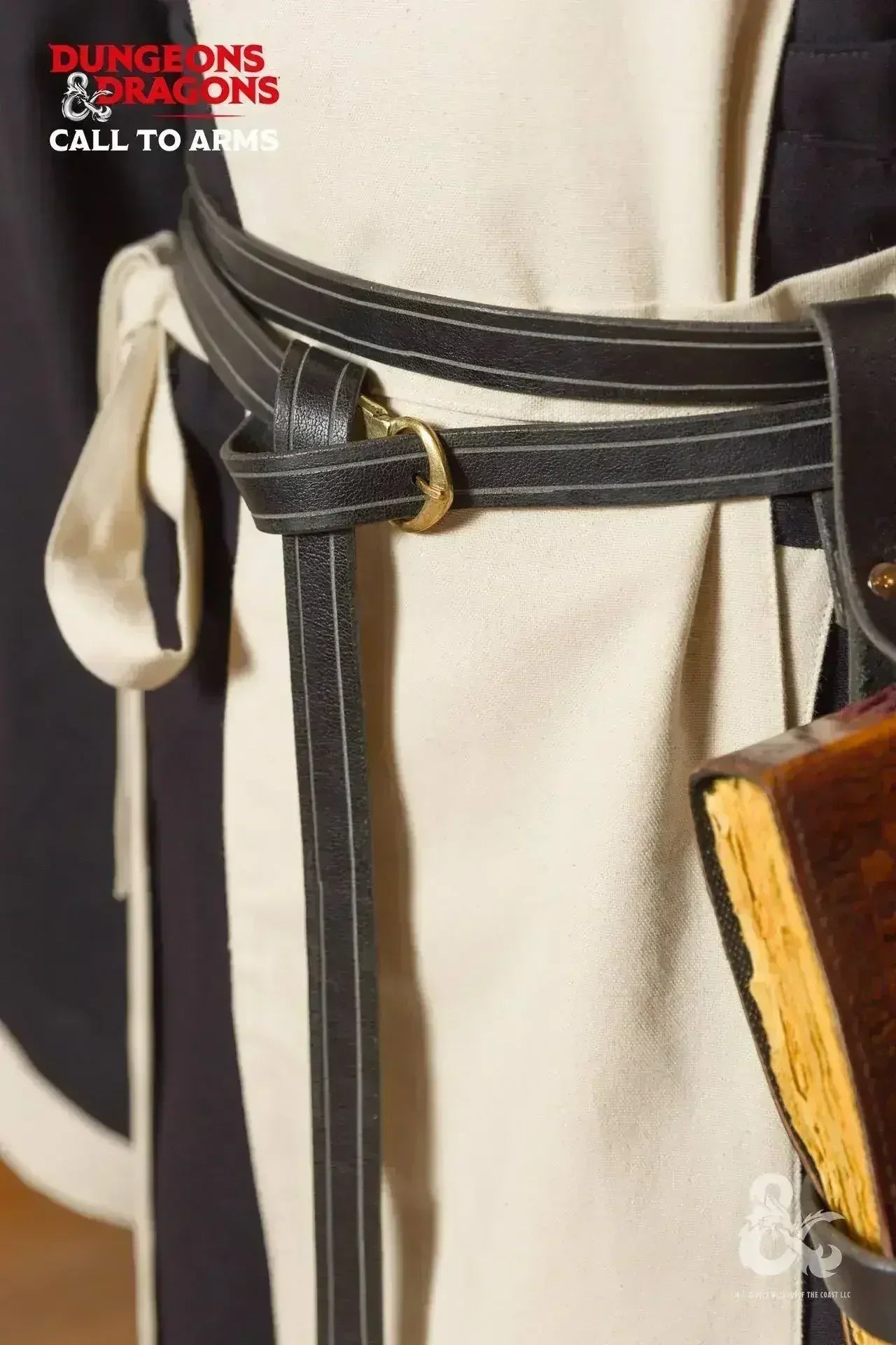 Dungeons & Dragons Double Leather Belt Black | Femstylo - Femstylo