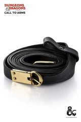 Dungeons & Dragons Double Leather Belt Black | Femstylo - Femstylo