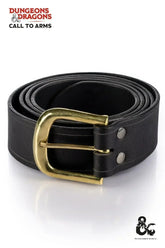 Dungeons & Dragons Leather Belt Black | Femstylo - Femstylo