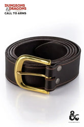Dungeons & Dragons Leather Belt Brown | Femstylo - Femstylo