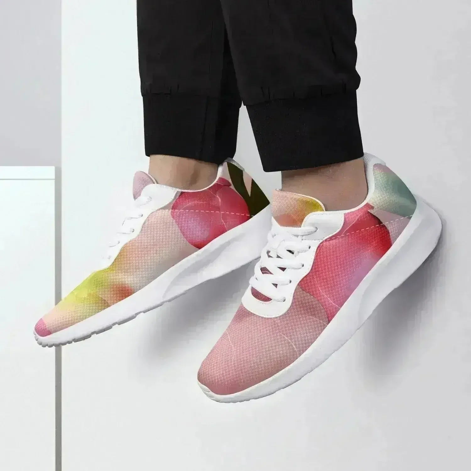 Jacki Easlick Floral Print Mesh Running Shoes - Femstylo