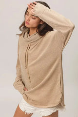 BiBi Solid Side Pocket Thumb Top - Femstylo