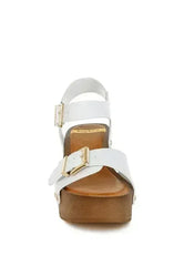 Ompasa Genuine Leather Clog Sandals - Femstylo