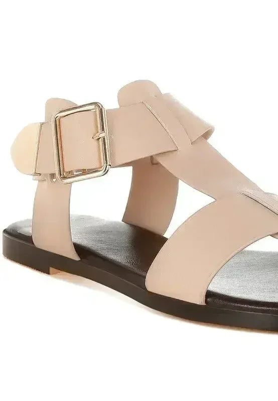 Shayla Gladiator Flat Sandals - Femstylo