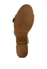 Lhasa Real Suede Leather Clog Sandals - Femstylo