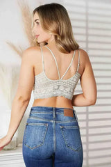 JadyK Mallory Double-Strap Lace Bralette - Femstylo