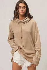 BiBi Solid Side Pocket Thumb Top - Femstylo