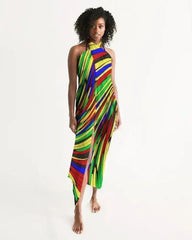 Sheer Multicolor Swimsuit Cover Up - Femstylo
