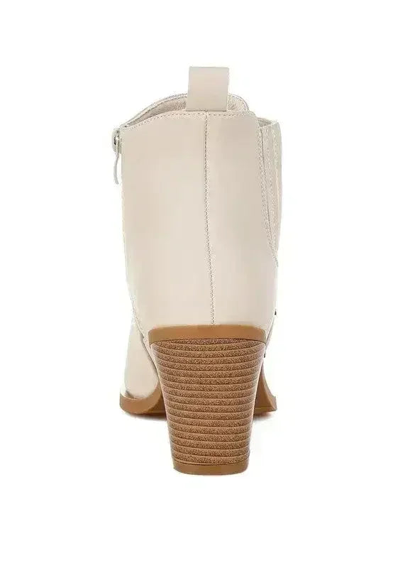 Melt Down Glitter Star Detail Chelsea Boots - Femstylo