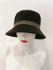 Brown Bucket Hat - 100% Polyester Sun Hat with 2" Brim - Femstylo