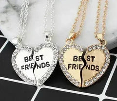 BondedHearts™ – Custom Couple Necklaces (Split Heart Set) - Femstylo