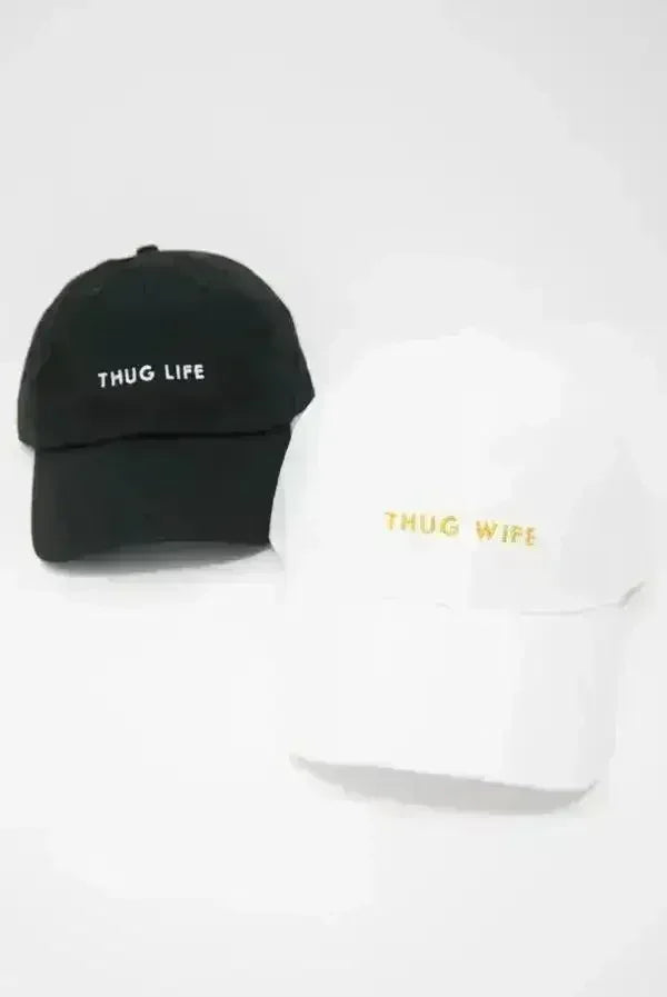 Thug Wife | Thug Life - Bachelorette party dad hats | Femstylo - Femstylo