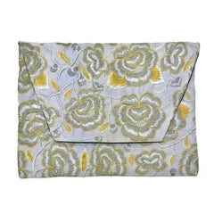 Embroidered Flower Clutch - Femstylo