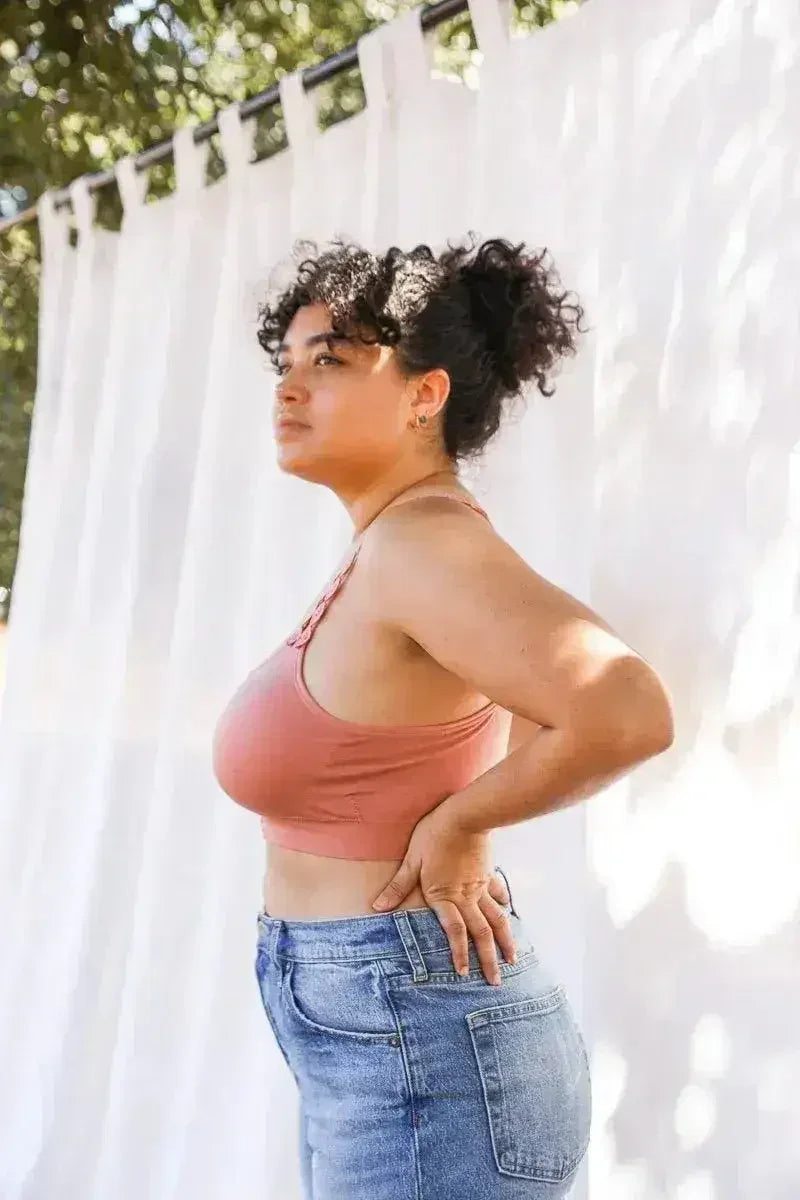 Eye Lace Applique Bralette - Femstylo