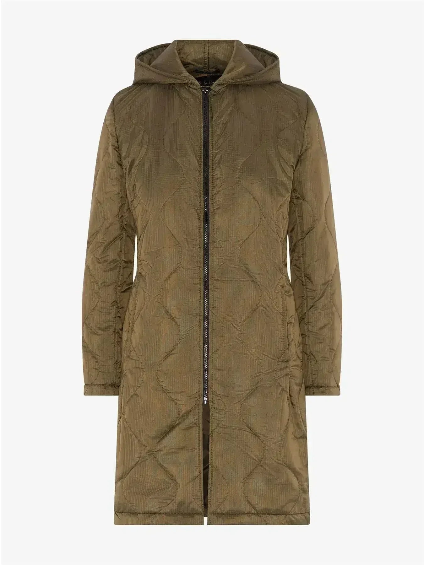 Quilted Down Jacket - Lightweight Hooded Coat | Femstylo - Femstylo