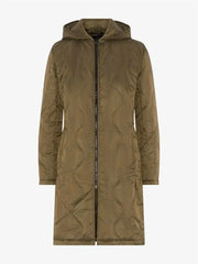 Quilted Down Jacket - Lightweight Hooded Coat | Femstylo - Femstylo