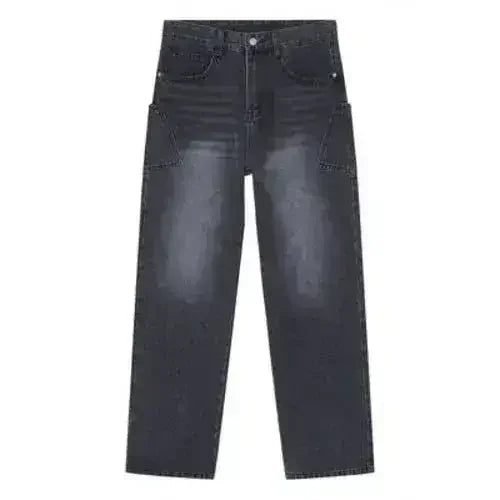 Wide Leg Men's Jeans with Pockets - Femstylo