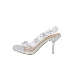 25 Edition – Summer Sparkle PVC Heels - Femstylo