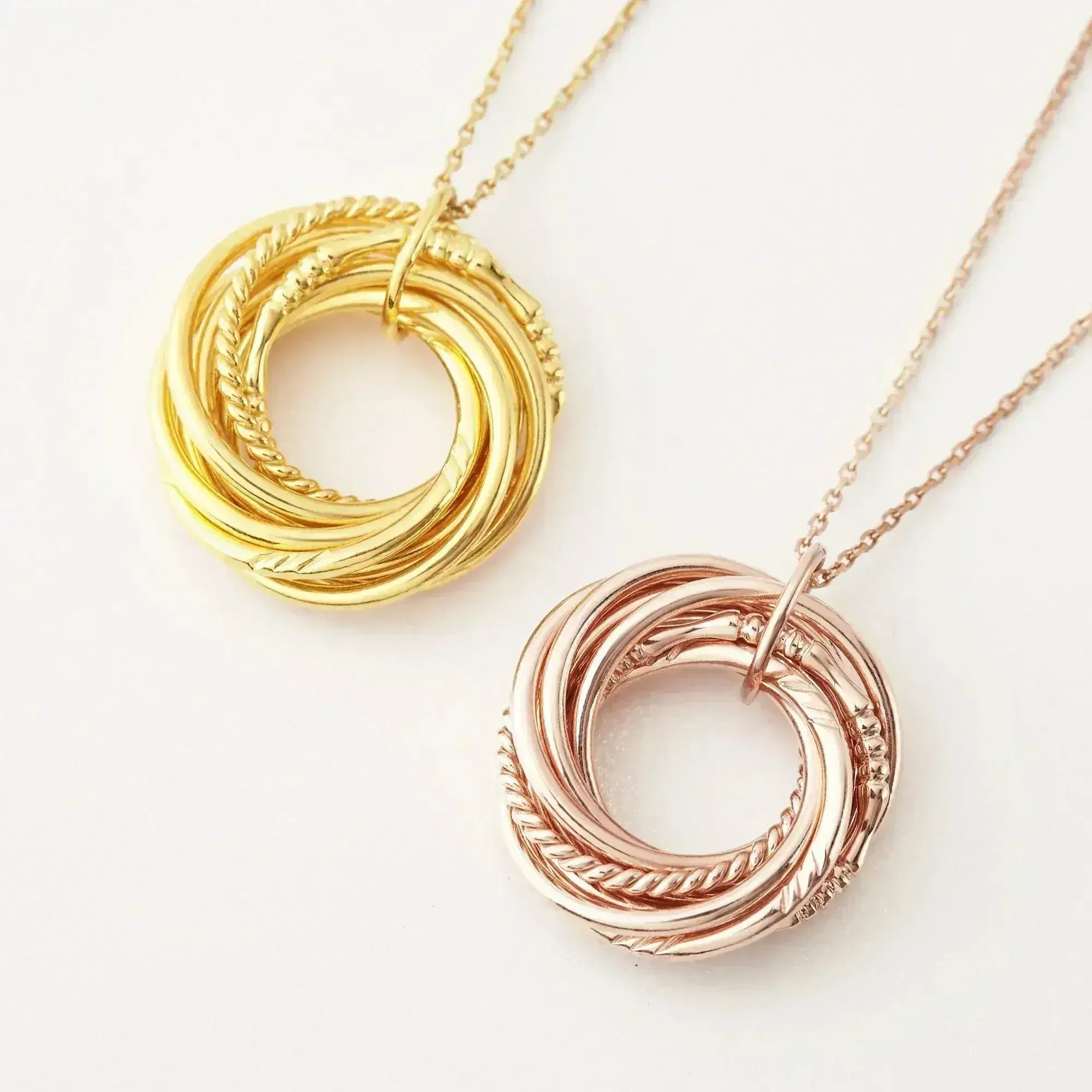 90th Birthday Gift For Nana, Birthday Gift For Mom, 9 Ring 9 Decades - Femstylo