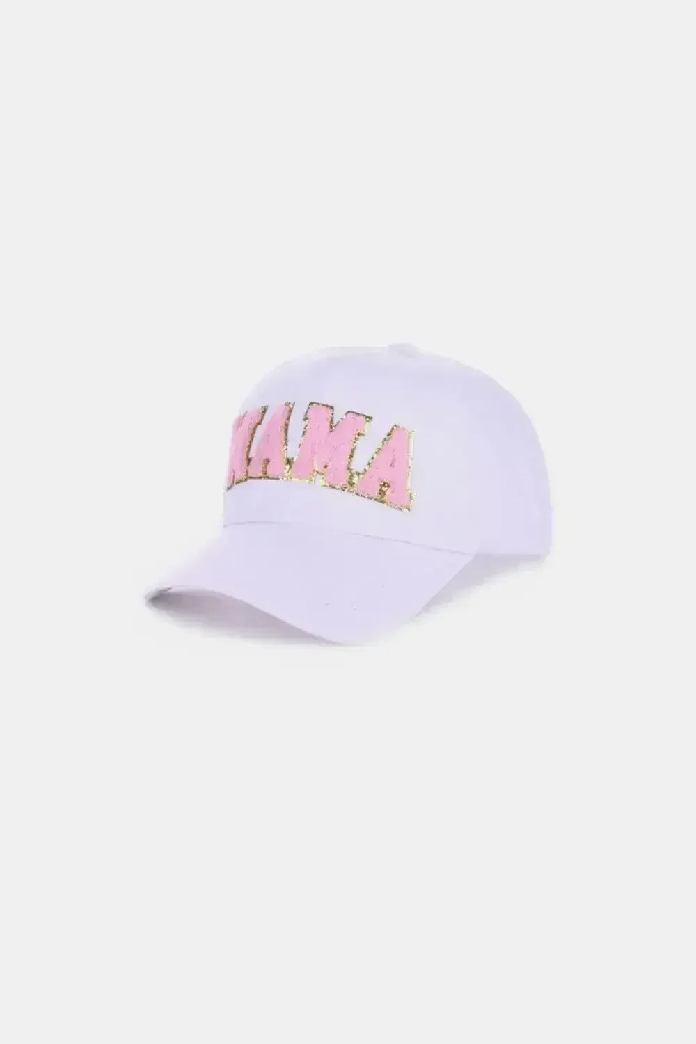 MAMA Chenille Patch Baseball Cap - Washed Cotton City Hat | Femstylo - Femstylo