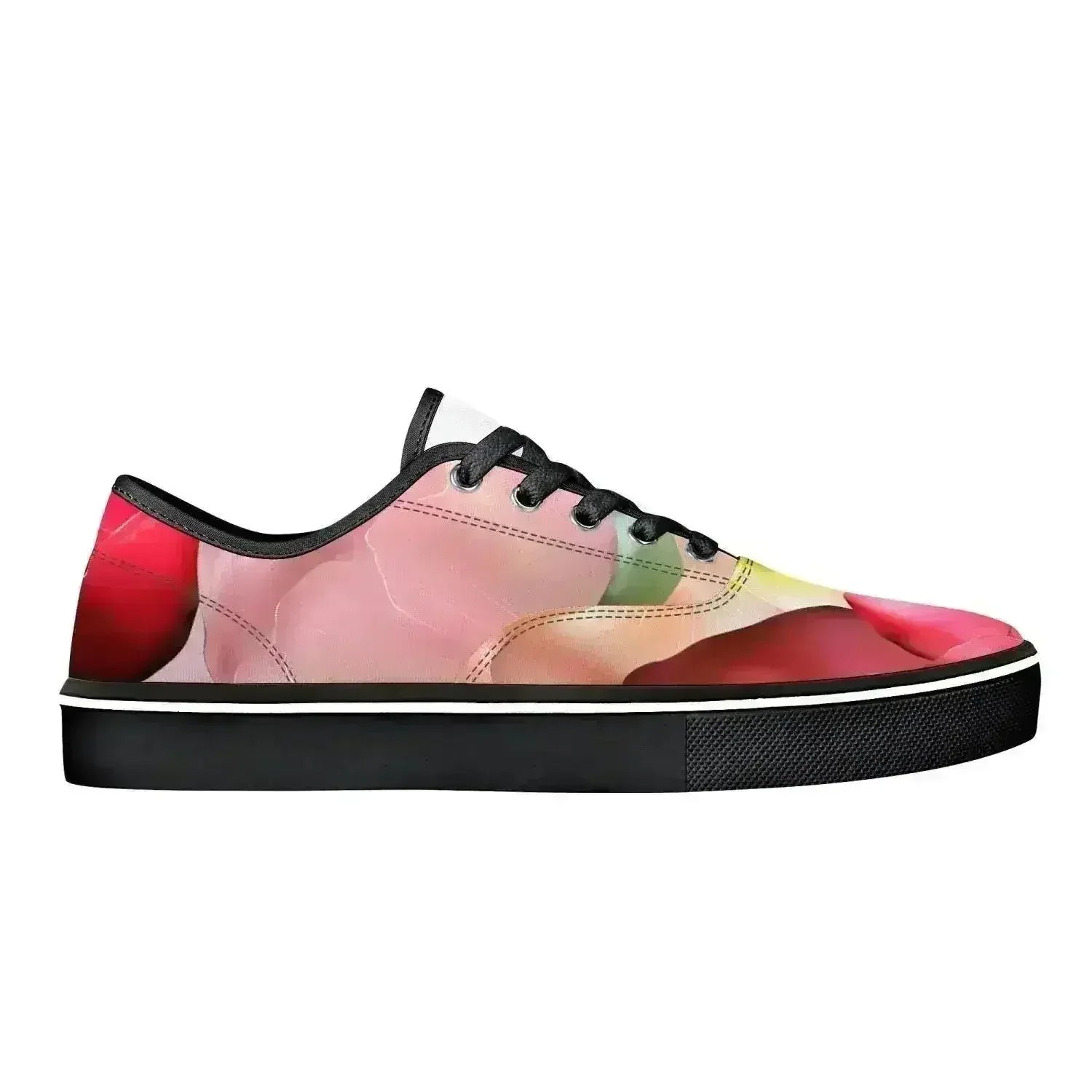 Jacki Easlick Floral Garden Print Canvas Sneakers - Femstylo