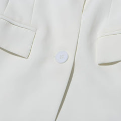 Fashion Slim Fit Patchwork Suit Jacket For Women | Femstylo