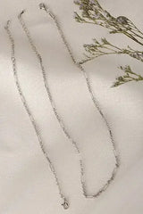 Clip Chain Bracelet & Necklace Set - Silver Nickel-Free | Femstylo - Femstylo