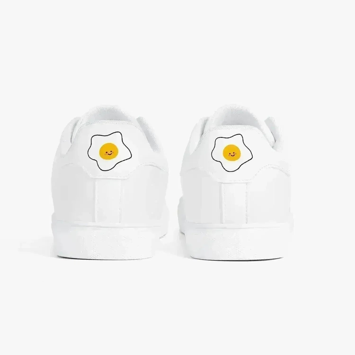 Jacki Easlick Lux Egg Low-Top Leather Sneakers - Femstylo