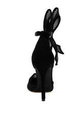 Regenta Big Bow Detail Stiletto Sandals - Femstylo