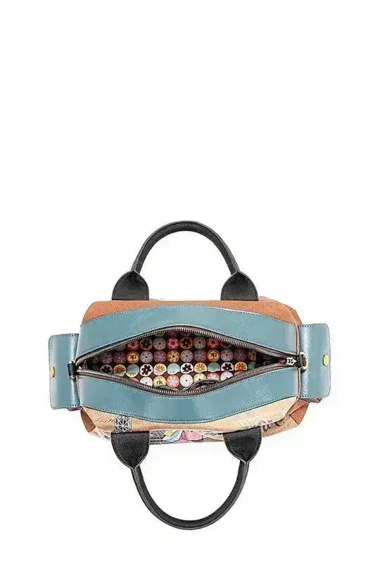 Eco-Leather Boston Bag - Sustainable Large Tote | Femstylo - Femstylo