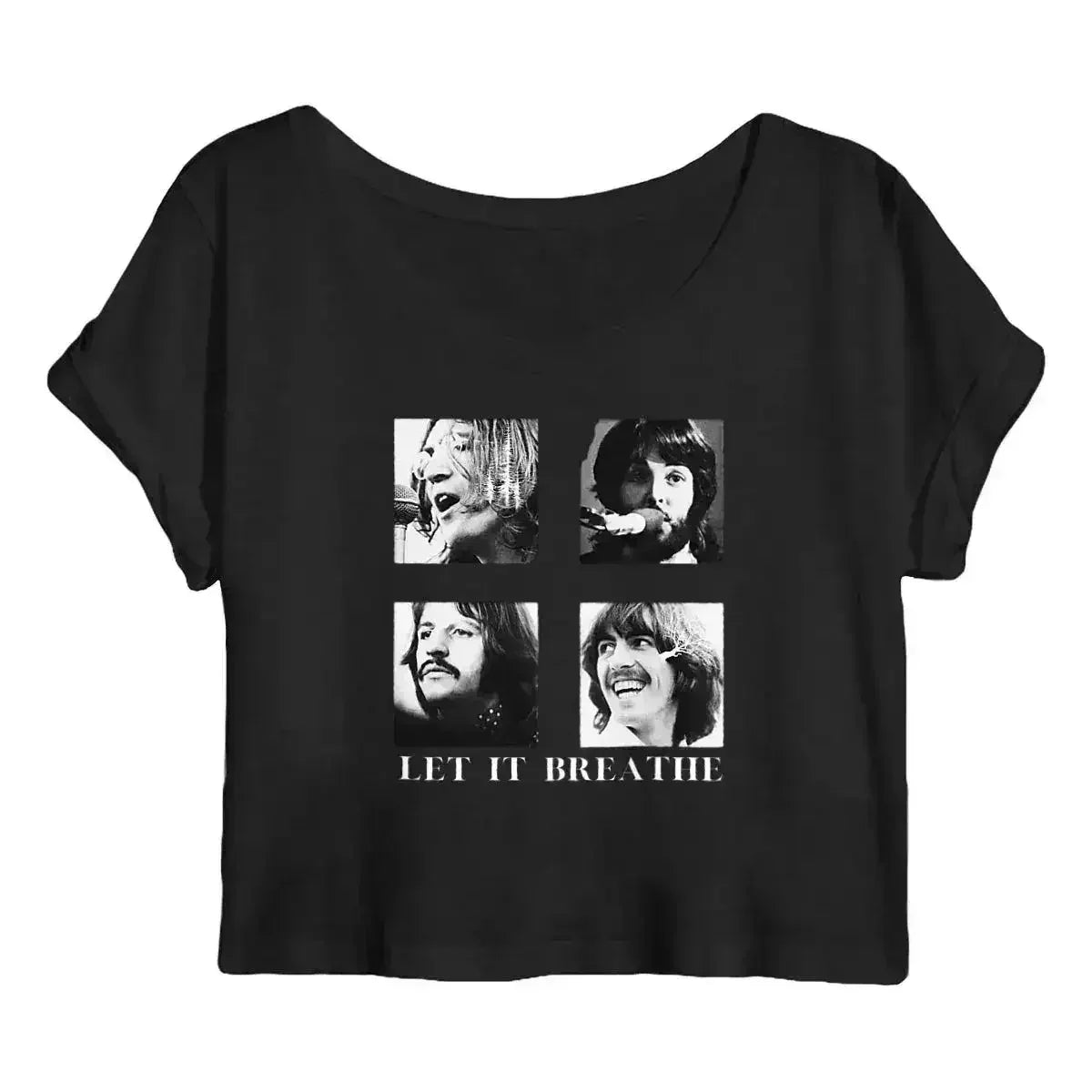 Let it Breathe Organic Cotton Crop Top - Femstylo