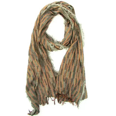 Turkish Cotton Fringed Hobo Scarf - Femstylo