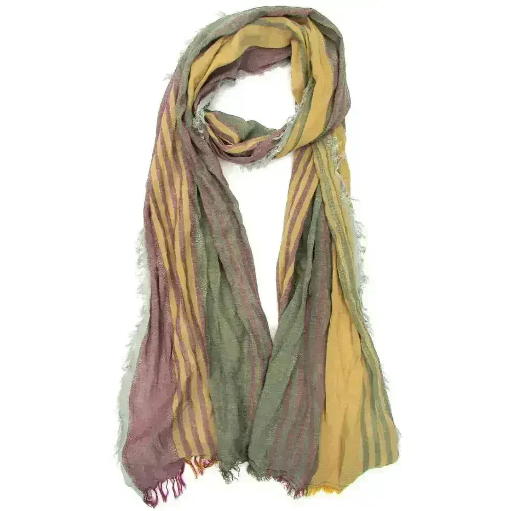 Turkish Cotton Fringed Hobo Scarf - Femstylo