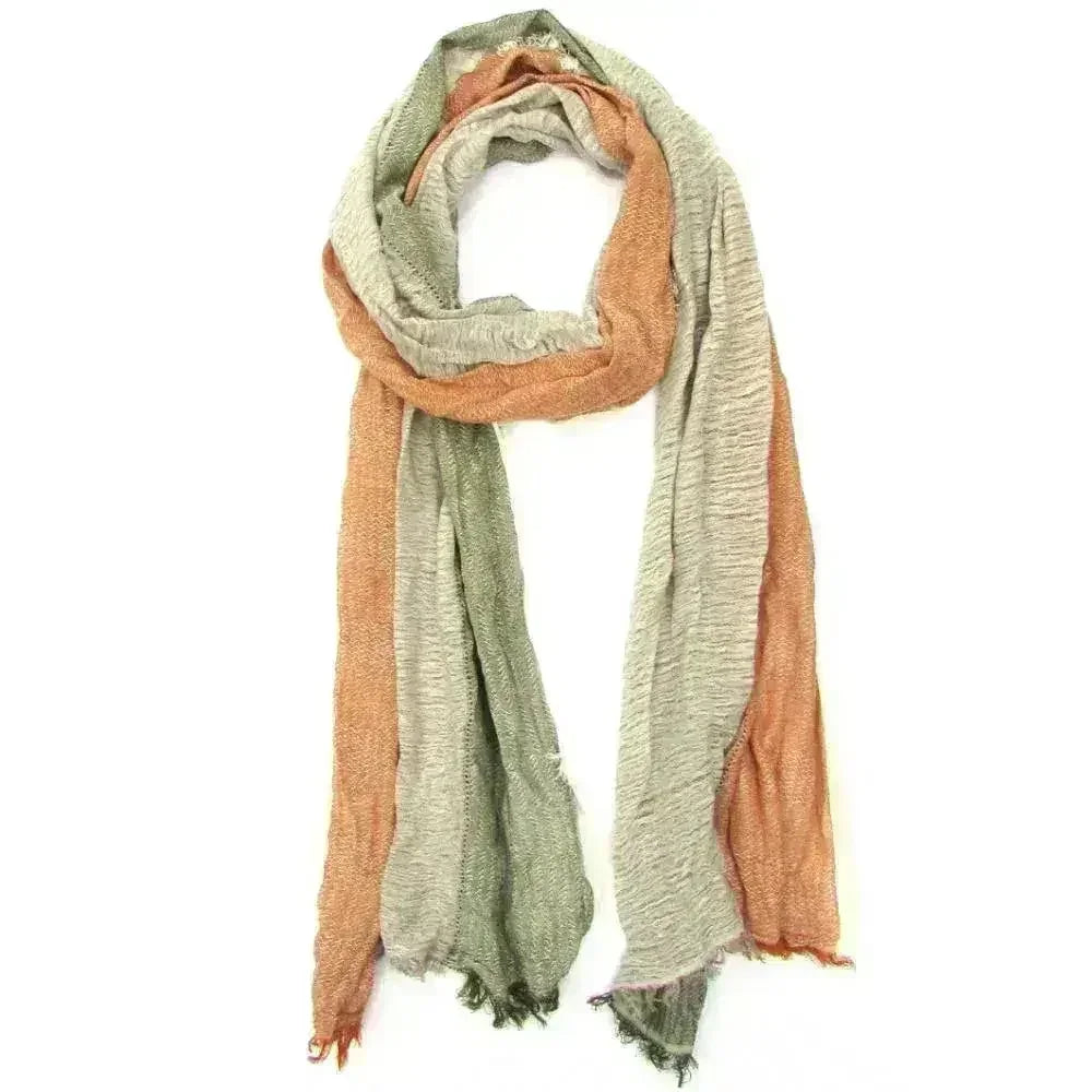 Turkish Cotton Fringed Hobo Scarf - Femstylo