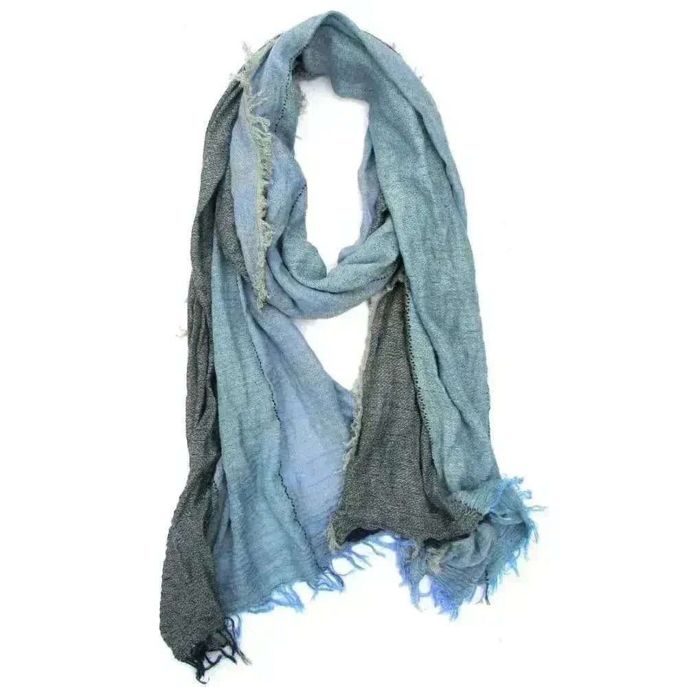 Turkish Cotton Fringed Hobo Scarf - Femstylo